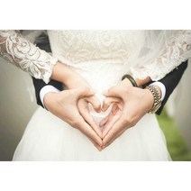 웨딩 하트 캔버스 보석십자수 40x50 사각큐빅, 없음