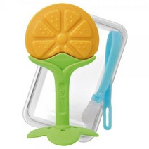 앙쥬 오렌지 치발기 세트 (케이스+집게) 국민치발기, 앙쥬 파파 치발기 세트 (집게+케이스)