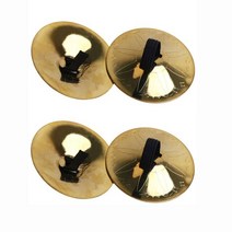 심벌즈 2pcs 악기 배꼽 춤 인도 황동 손가락 중동 타악기 소품 타악기, 4개
