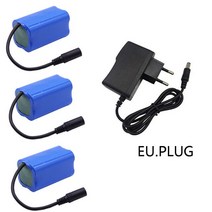 7.4V 5200mah 배터리 충전기 세트 포함 T188 2011-5 원격 제어 어군 탐지기 낚시 보트 완구 부품 2S RC, 03 3B EU