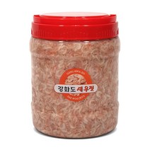 [MSG무첨가] 강화도 숙성 새우젓(추젓) 1통 2kg., 2kg X 4