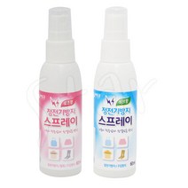 리빙굿 정전기 방지 스프레이 60ml 항균 탈취 겨울 의류 구김, 허브향 60ml