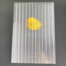복층 지붕재 폴리카보네이트 온실 농막 하우스 패널, 투명 3MM 크기(2.1mx6m)