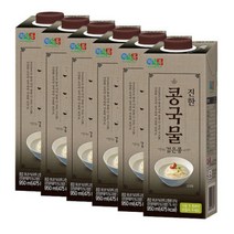 정식품 진한 콩국물 검은콩 950ml 6팩, 정식품 진한 콩국물 검은콩 950m