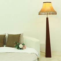 [천삼백케이] [와우조명] 레티 장 스탠드 [볼삼파장 15W 포함], 전구색(노란빛)