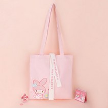 산리오 쿠로미 마이멜로디 스트랩 에코백 보조가방 캔버스백