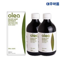 [본사 정품][1+1] 아주약품 목관리 필수품 올레아 올리브잎 추출액 500ml x 2병