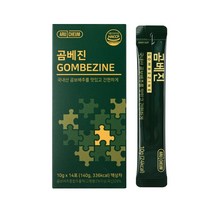 아르채움 곰베진 곰보배추 시럽 진액 즙 스틱 삼백초 엘더베리 배도라지, 1박스, 140g