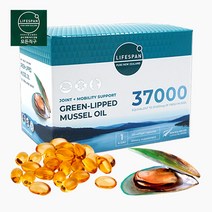 [라이프스팬] 뉴질랜드 초록입홍합오일캡슐 37000mg 120캡슐, 120캡슐 1박스