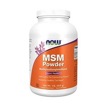 NOW 나우푸드 MSM 파우더 454g 1800mg, 1 Pound