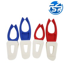 낚시대거치대 로드클립 밑밥통 이소대 민장대 뜰채, 1개, 낚시대거치대(레드)