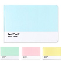 위클리 플래너 가로형 주간 스케줄러 계획표 스터디 플랜 4종, 스카이