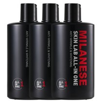 밀라네제 스킨랩 올인원 200ml 1+1+1 남성 스킨 로션 미백효과+주름개선 기능성, 밀라네제 스킨랩 올인원 200ml 1