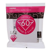 하리오 필터 VCF 02 화이트 100매입 10개, 단품
