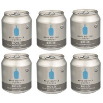 Blue Bottle Coffee 블루보틀 콜드브루 더치 커피 볼드 236ml (6팩)