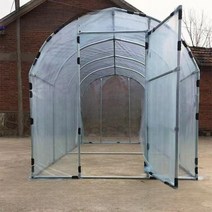 조립식 비닐하우스 자재 가정용 소형 온실 정원, 폭 3M / 길이 5M / 높이 2M