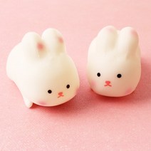 2000 화이트 산토끼 말랑이 스퀴시 스트레스볼