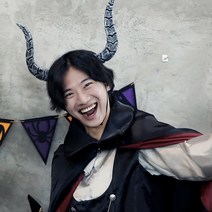 스투피드 마왕 뿔 머리띠, 선택완료, 단품없음