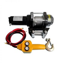 전동 호이스트 3000 lbs 12V 24V 차량자가 구조 오프로드 윈치 차량 크레인용 전기 윈치
