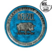 REUZEL 블루 수성 하드 포마드 12oz (340g) Blue Pomade 12oz (340g), 상세페이지 참조, none