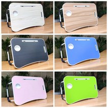 폴딩 좌식테이블 접이식 침대책상 베드트레이 Blue, 단품