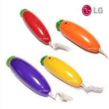 LG 벽걸이전화기 GS-620 야채 당근 귀여운 예쁜 어린이집 인테리어 [칼라 랜덤]