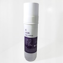 쭌커피 정수기필터 아쿠아하이텍 8인치 한방향 POST 포스트 카본필터 X 1개입, 8인치 UFMEMBRANE중공사막필터
