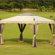 가제보 파라고 4면 천막 바베큐장 옥상 퍼걸러 원두막, 3.5X3.5M 고급 카드기