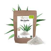 오가닉 이눌린 파우더 크래프트 페이퍼백 450g 아가베에서 온 100% 프리바이오틱 섬유