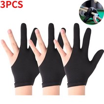 당구장갑 장갑 당구 프로 블랙 선수용당구장갑 오른손잡이용 당구장세손장갑 3 손가락 유니버설 풀 큐 스누커 장갑 당구 장갑 슈터 캐롬 스누커 큐 장갑 왼손오른손 당구 액세서리 당구, 3.3PCS