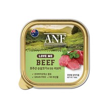 ANF 러브미 강아지 캔_NEW 100g(유통기한참고), 1개, 비프