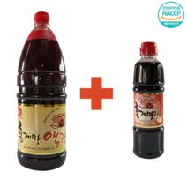 홍일식품 홍게액젓 1.8L + 레드 500ml, 1세트