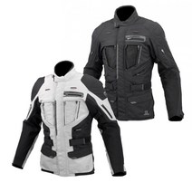 코미네 자켓 JK-613 사계절용 방풍 방한 투어링 자켓 내피 2장, L, 블랙