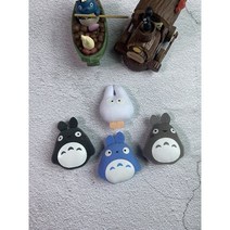 정품 지브리 캐릭터 토토로 봉제 인테리어 냉장고 자석 벽장식소품 귀여운 마그넷, 다크그레이(토토로)
