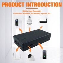 UPS 무정전전원장치 ups1kva ups1000 5V 2A 44.4W 무정전 안전 대기 배터리 미니 UPS 카메라 라우터 용 백, 한개옵션0