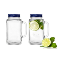 에코리아 카페머그 블루, 800ml, 2개입