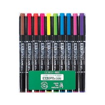 제브라 옵텍스케어 형광펜 단품 세트, 1개, 10색세트