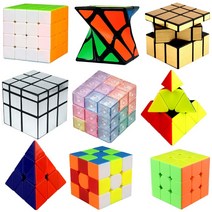 자석 소마 큐브 33 44 미러 스네이크 마그네틱 큐부 교육용 두뇌발달, 8. 매직파스텔 자석 소마 큐브