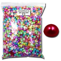 살구통 진주구슬 반쪽진주구슬 만들기 공예 재료, 벌크 반쪽 원형 8mm 혼합