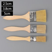 keke 소형 니스 페인트붓 케이케이컴퍼니, 2.5cm