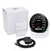 GPS HUD 7가지 색상 백라이트 새로운 85mm GPS 속도계 200 km/h 게이지 주행 거리계 ATV 오토바이 자동차, 02 0-200KMH BN
