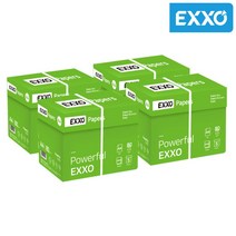 [엑소] (EXXO) A4 복사용지(A4용지) 80g 2500매 4BOX, 상세 설명 참조