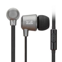 [∂LL7] for LG Mobile 이어폰 FLM-H100 블랙 Y자디자인 ㄱ자플러그 스테레오 마이크로폰 스마트폰 플랫케이블 커널형 모바일 다이나믹유닛_h§eEA, 옵션없음[^%&], §본상품§e