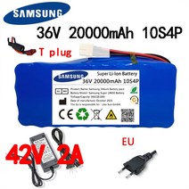전기 자전거 배터리 100% 원래 36V 배터리 10S4P 20Ah 배터리 팩 500W 높은 전원 배터리 42V 20000mAh Ebik