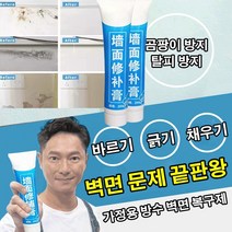 가정용 방수 벽면 복구제 250g 방수 벽면 복구 도료 바닥 벽면 균열 벽면 복구제, 250g*3+3, 1개