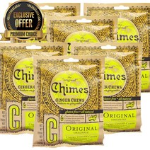 차임스 진저 츄 오리지널 141.8g, ６개　(개당 11,500원 - 코드886p)