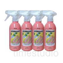 샤프란케어 섬유탈취제 냄새뺌 비누향 400mL, 4개