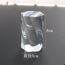 빈티지소품 벽장식소품 레트로 투명 아크릴 솔리드 꽃 보석 디스플레이 소품 화장품 디저트 케이크 모델, 09 Diameter5x18cmHigh