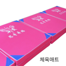 튼튼한 체육매트 고경도 스포츠 태권도 착지 운동, 이중 옥스포드 100*50*5cm오렌지