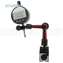 디지털 다이얼 표시기 0-12.7mm0.53939 0-25.4mm 0.01mm 미니 마그네틱 베이스 홀더 게이지 캘리퍼스 측정 도구, 협력사, 스탠드 포함 0-12.7mm